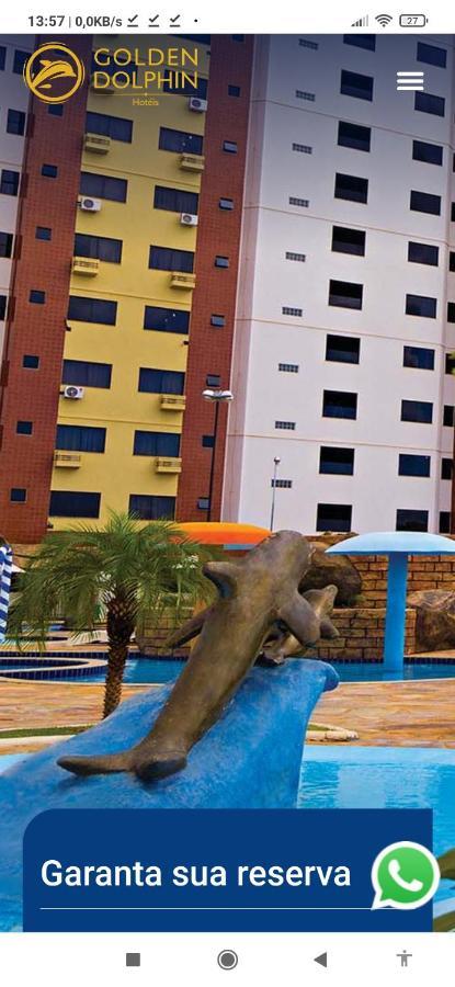 Golden Dolphin Caldas Novas Hotel Oficial Exterior foto